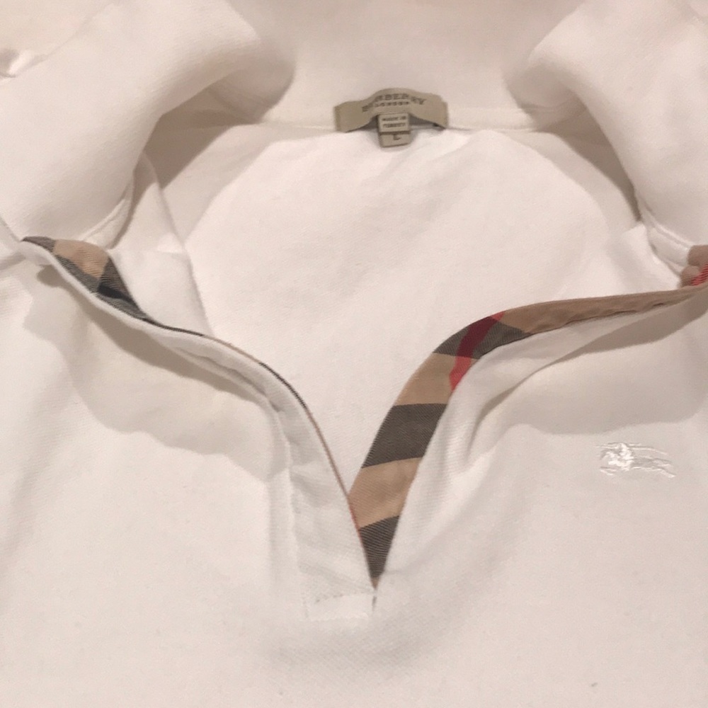 Burberry , White , short sleeved shirt - Picture 2 of 4